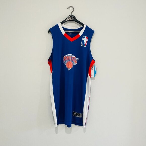 Champro Other - New York Knicks Blue w/ Orange NBA Jersey Size M